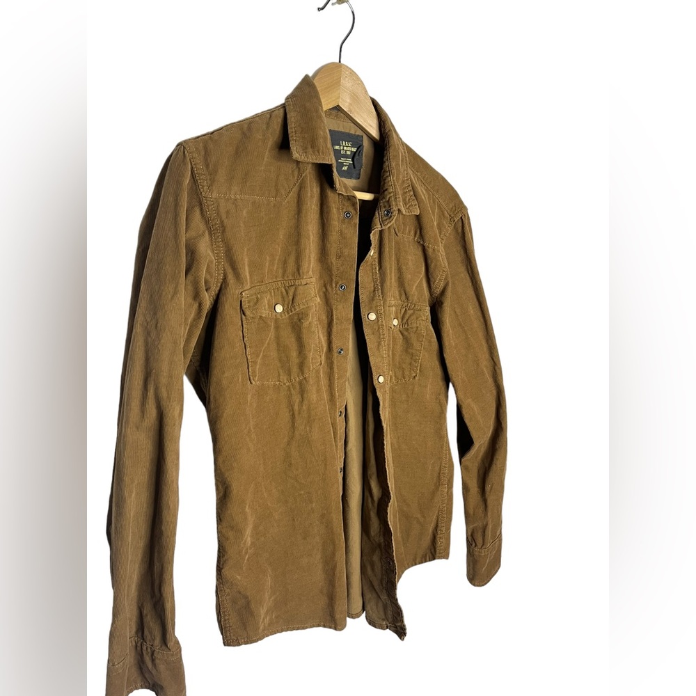 Corduroy Button Down  Medium H&M